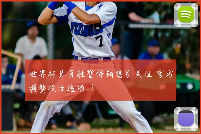 世界杯负负胜暂停销售引关注 官方调整投注选项_1